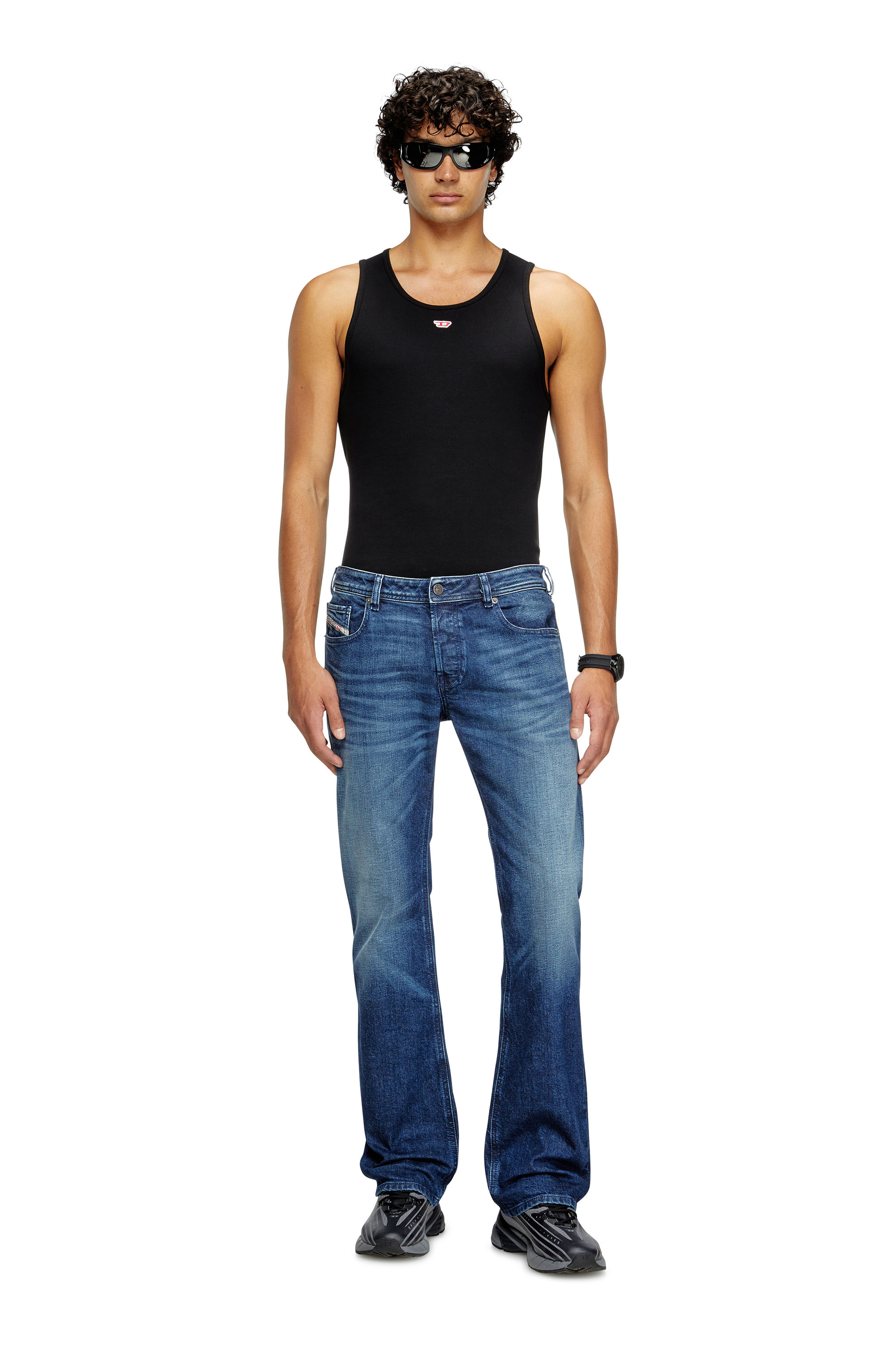 Diesel - Man's Bootcut Jeans 2007 Zatiny 09L51, Dark Blue - 1