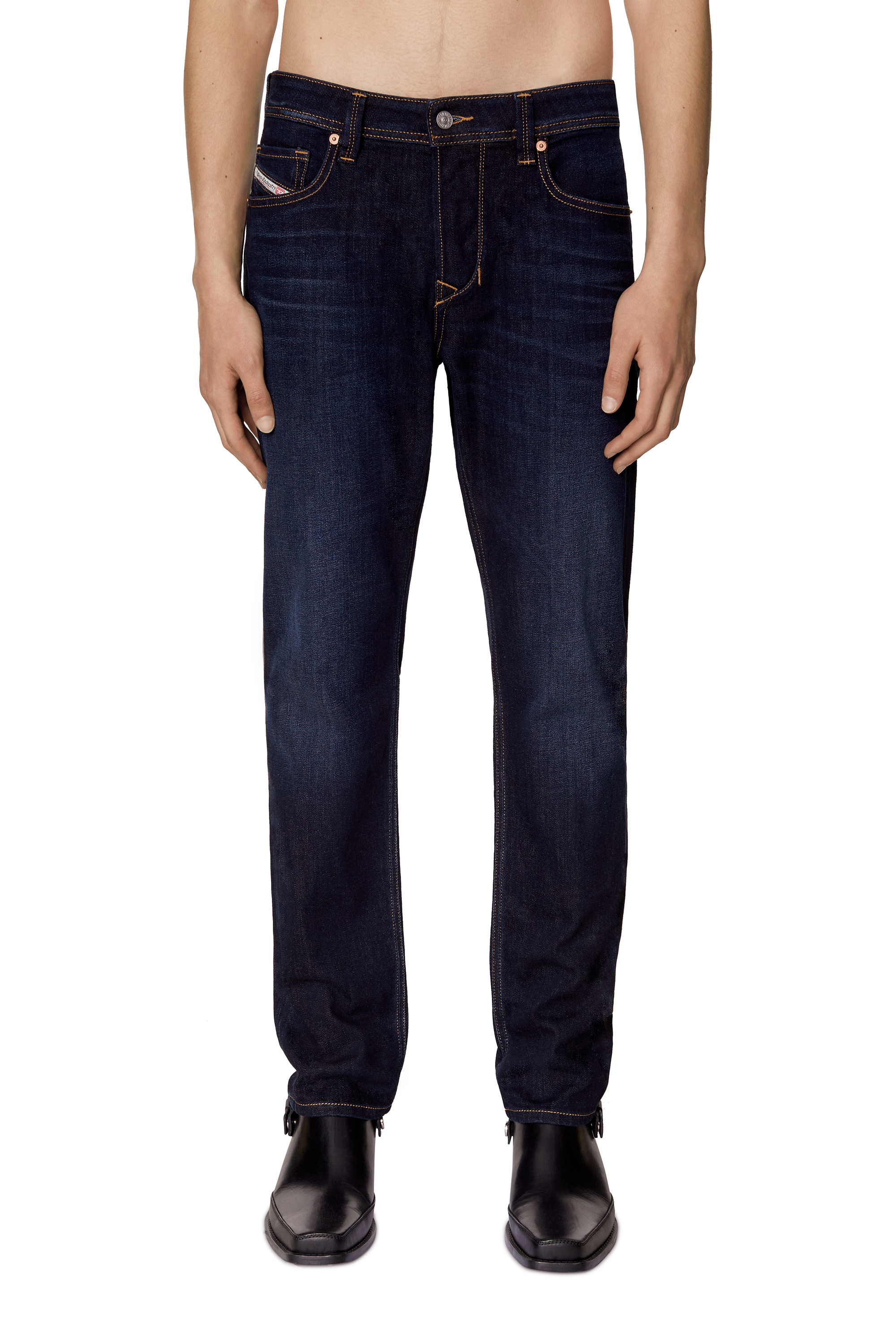 LARKEE-BEEX Man: Tapered Dark blue Jeans, mid rise | Diesel