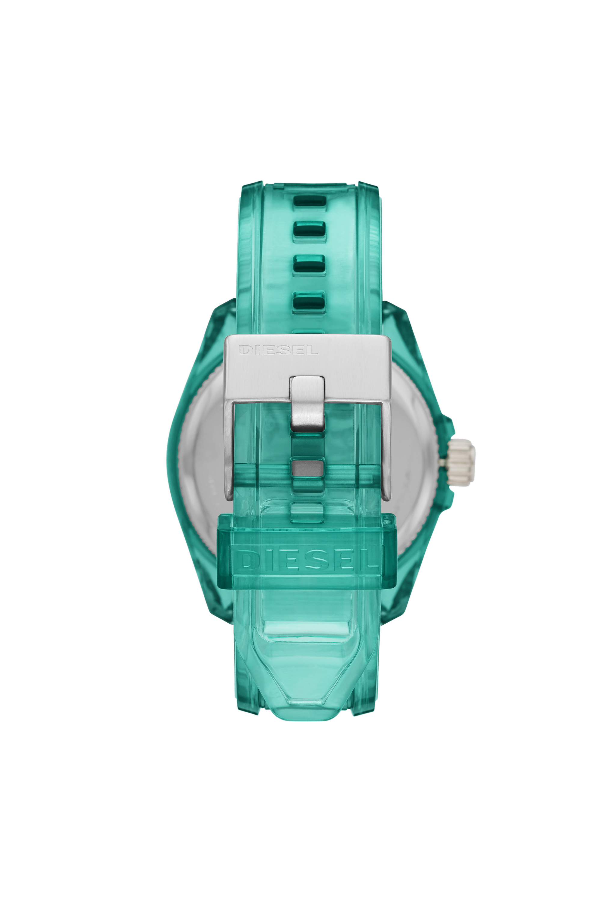 Diesel - DZ1928, Unisex's MS9 three-hand green transparent watch in Azure - 2