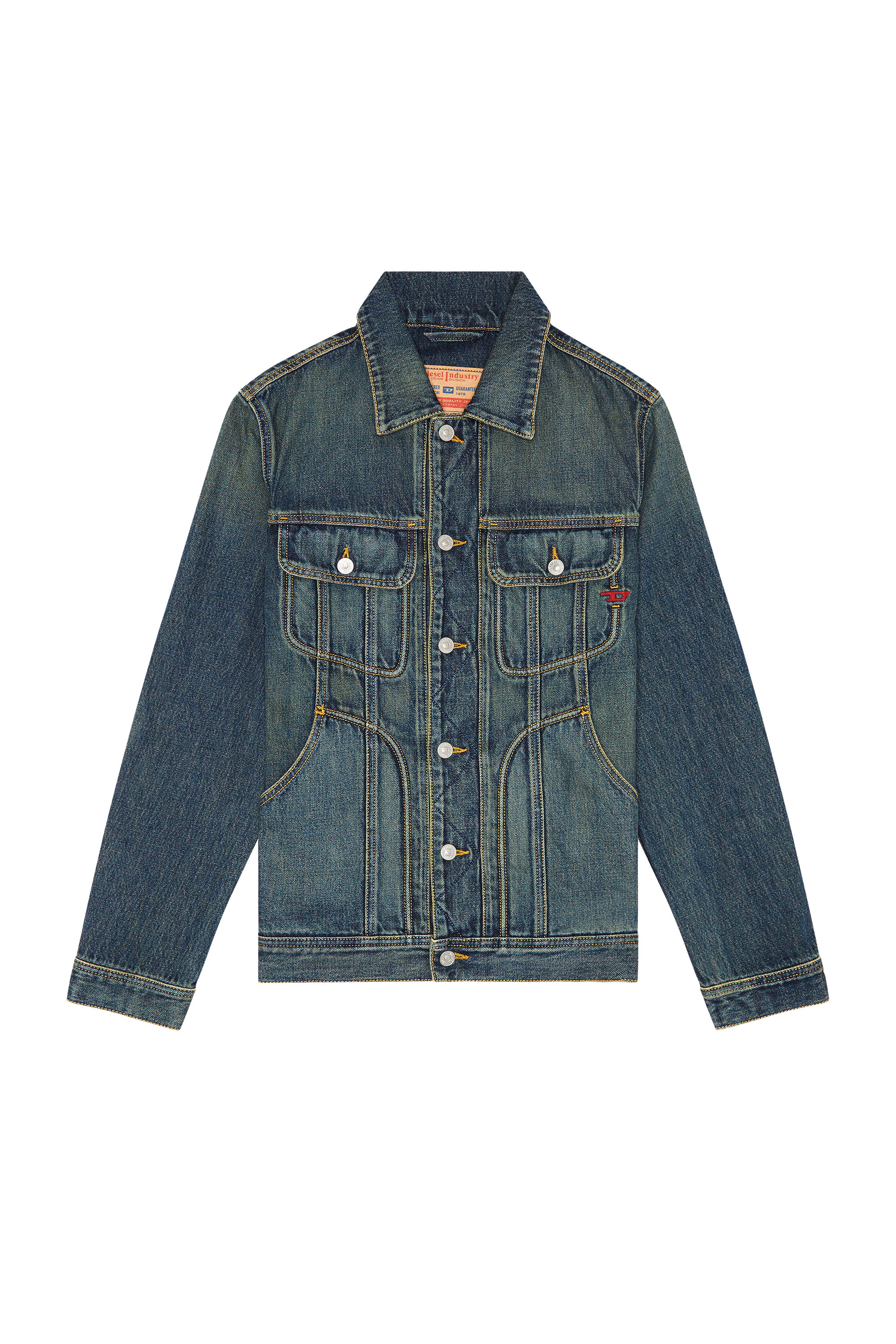 D-RILEY, Dark Blue - Denim Jackets