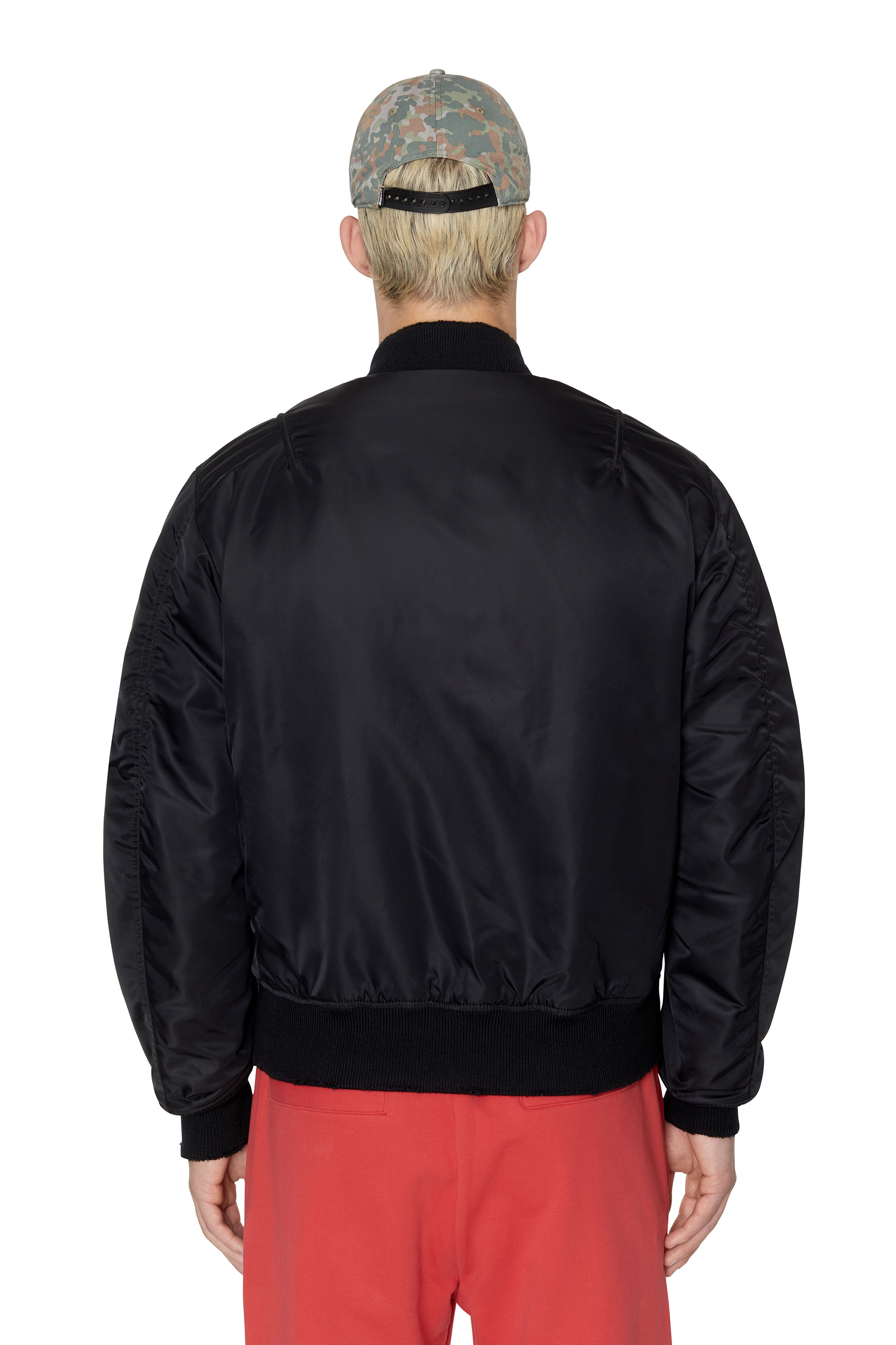 Fashion Jackets Between-Seasons Jackets windbraut Between-Seasons Jacket light orange-black allover print casual look 