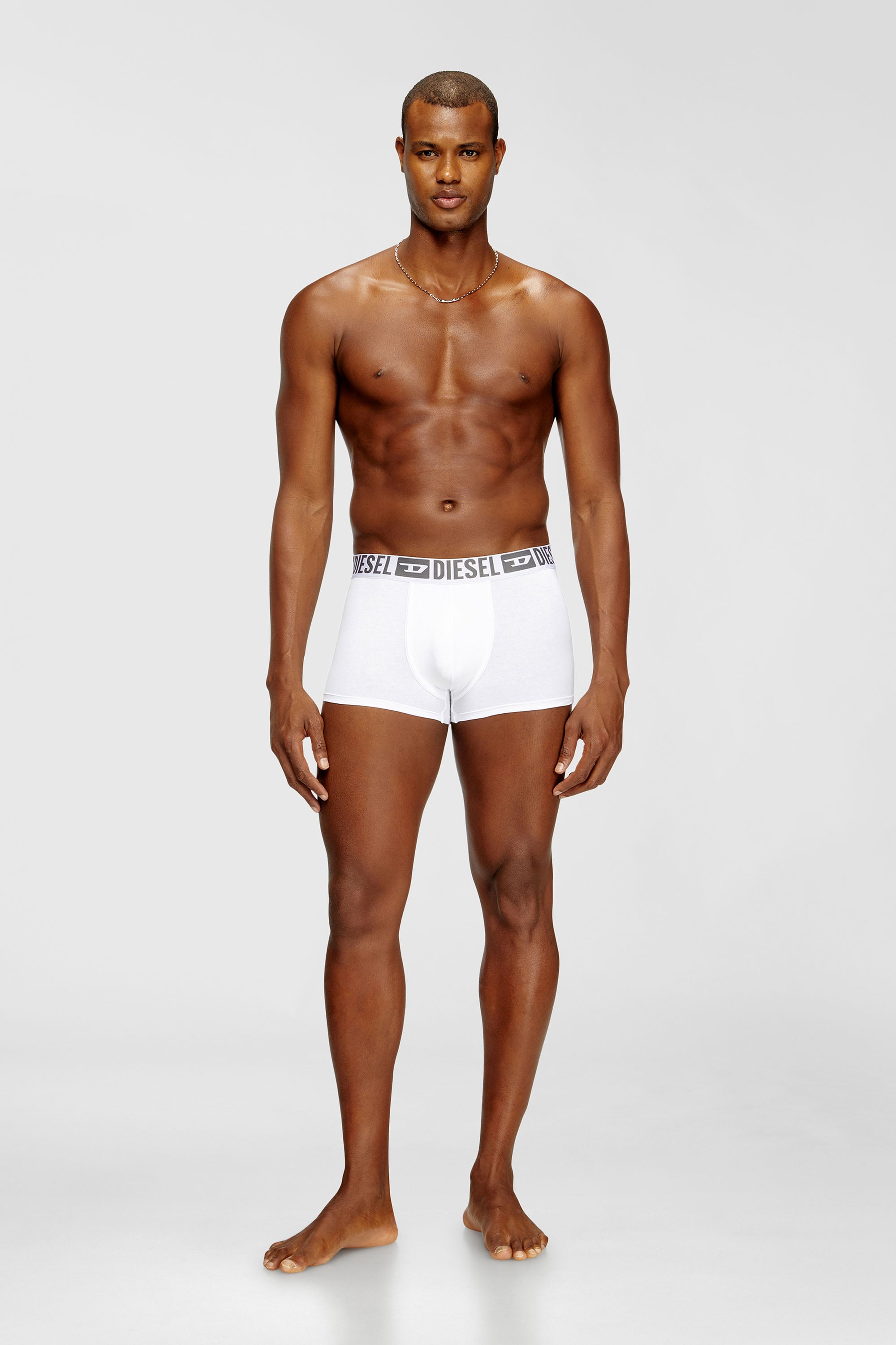 Three-pack of stretch cotton boxer briefs with tonal waistband