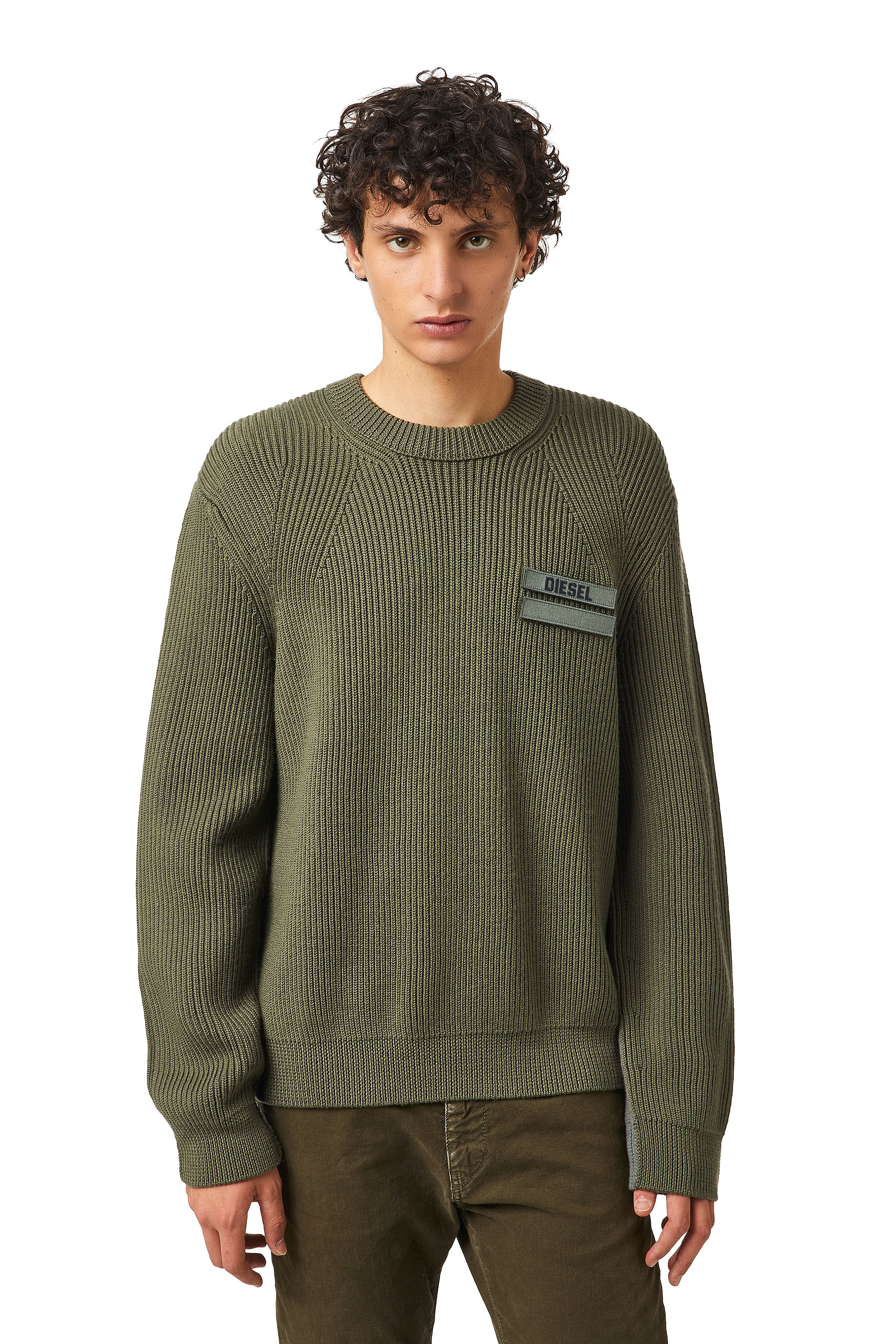 K-BIRMIN, Olive Green - Knitwear