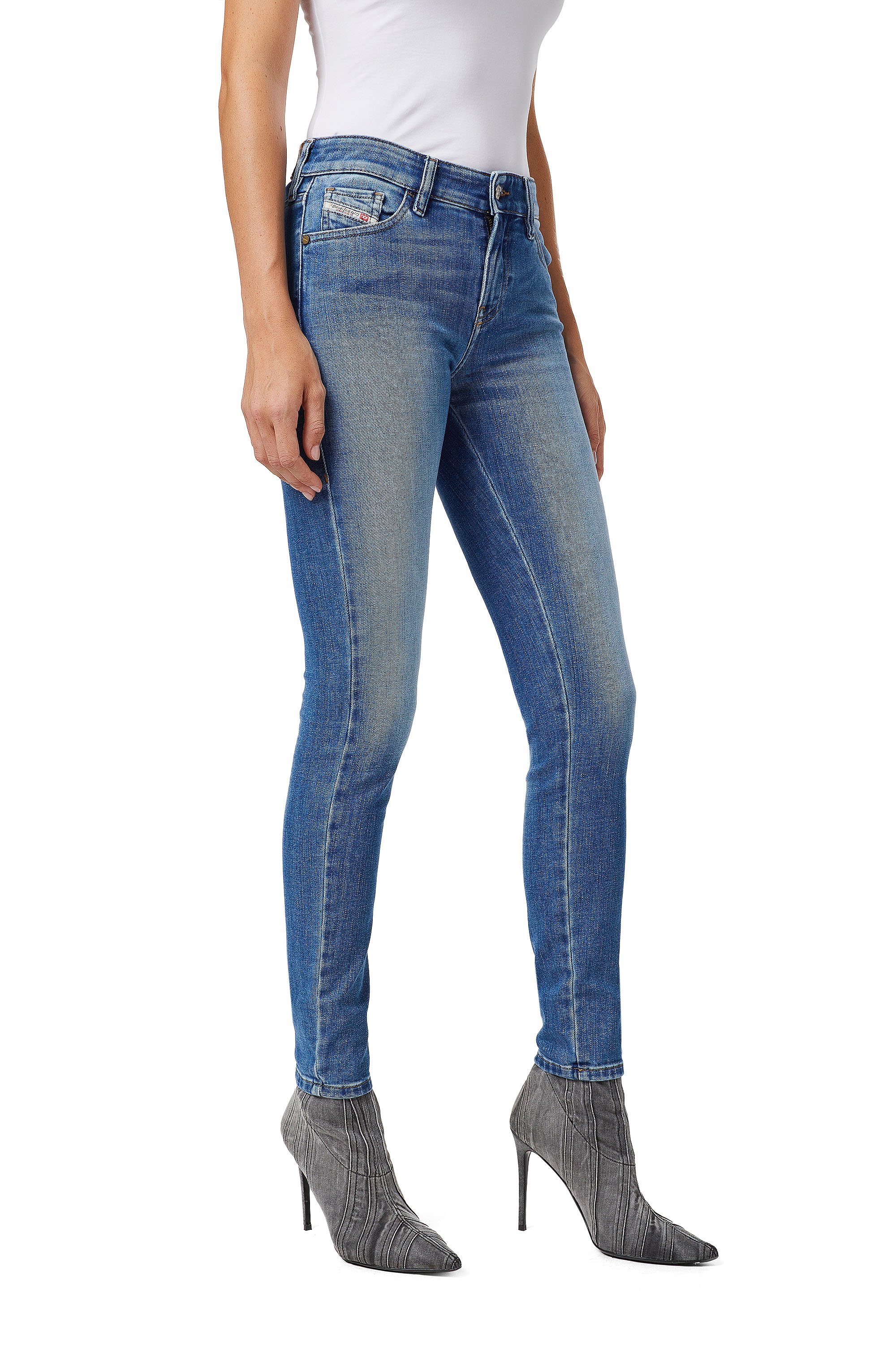 diesel slandy super skinny regular waist