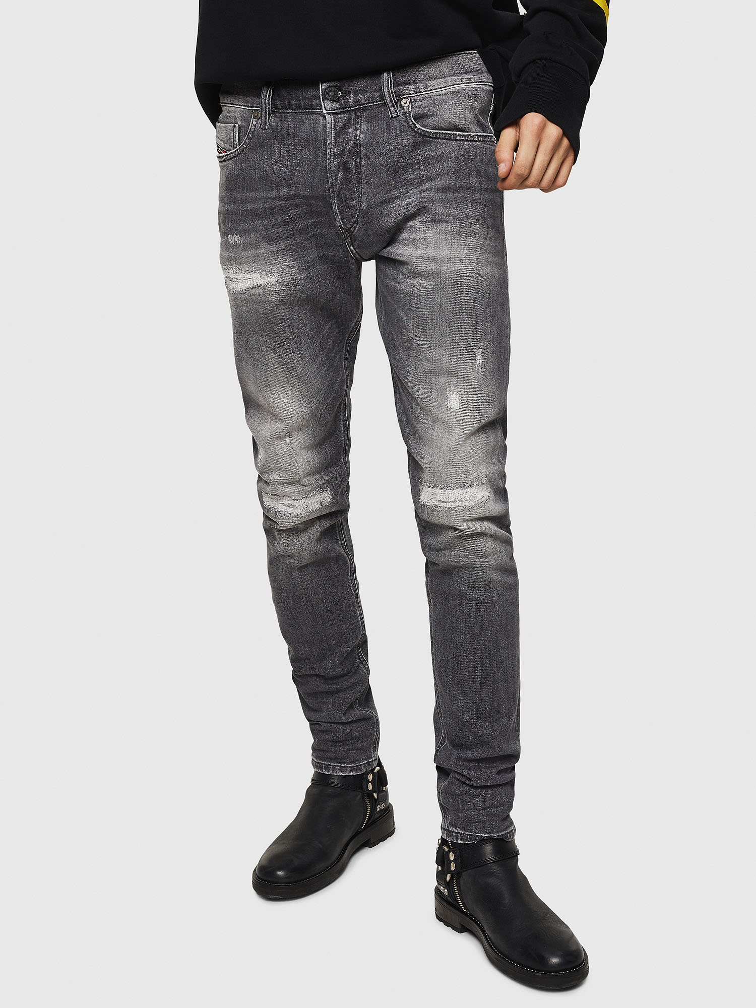 TEPPHAR-X 0890F Men: Slim Light grey Jeans | Diesel