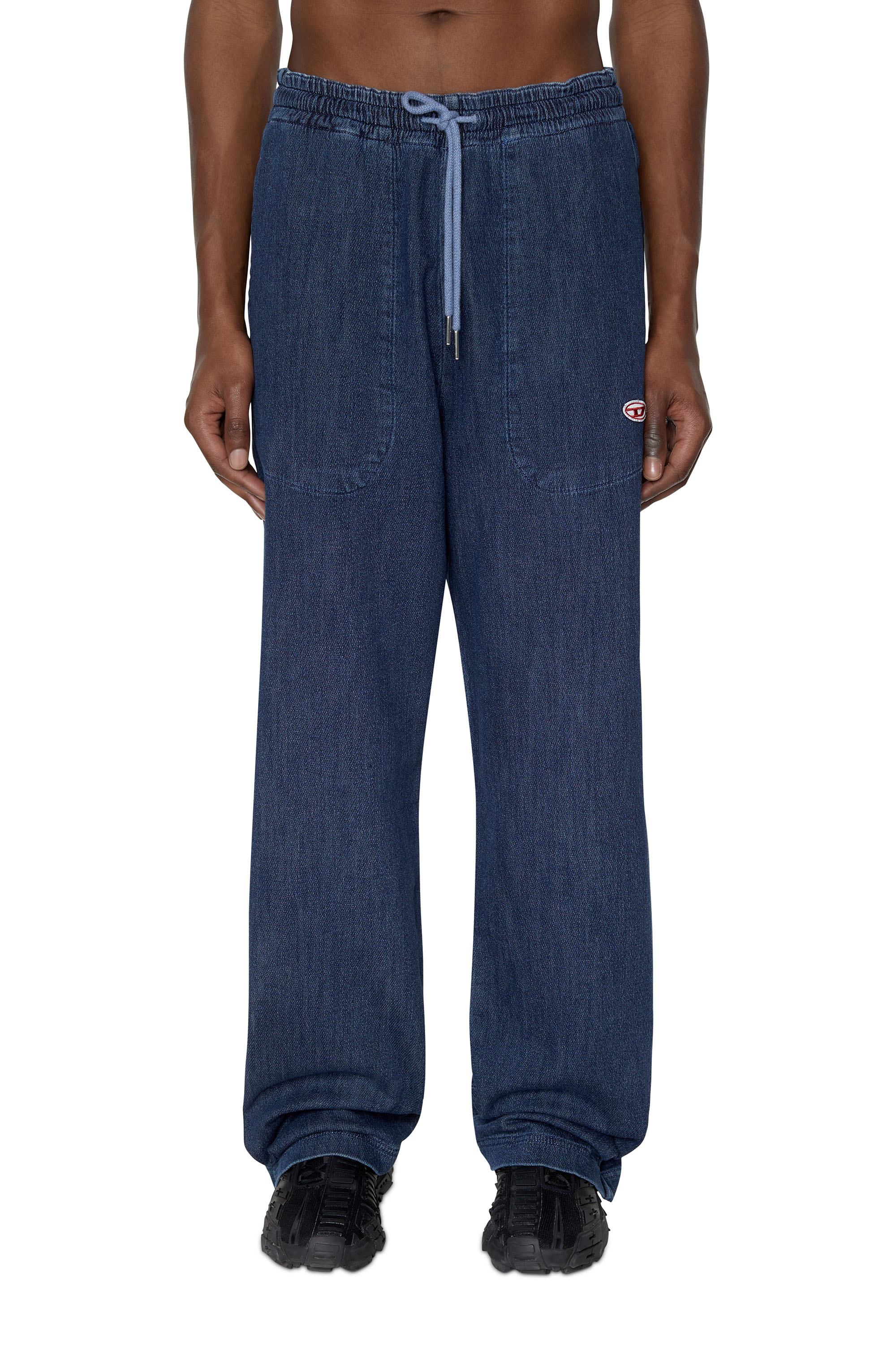 D-Martians Track Denim Joggjeans® 09C30, Dark Blue - Jeans