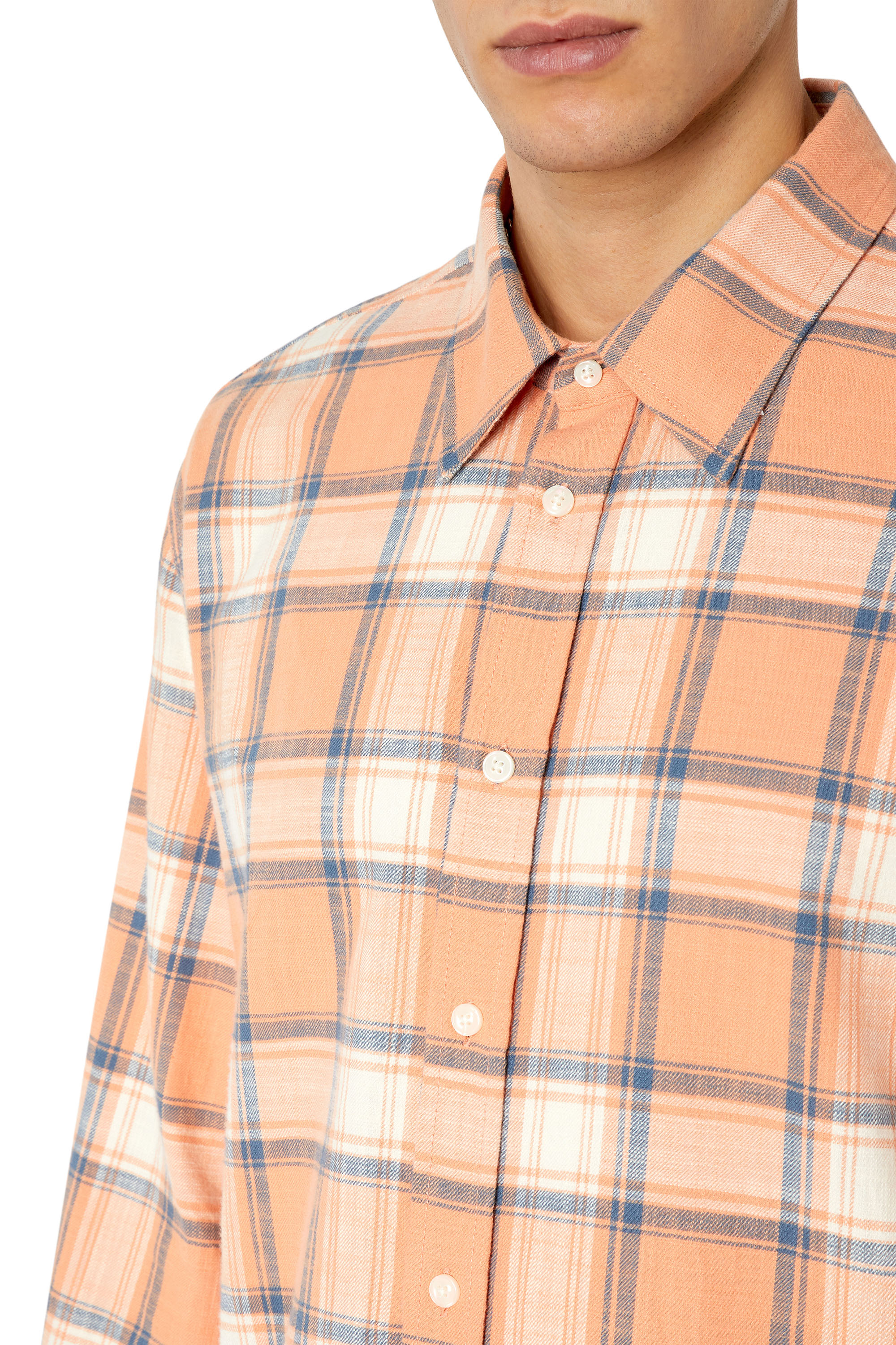 Diesel - S-UMBE-CHECK-N, Pink/White - Image 3