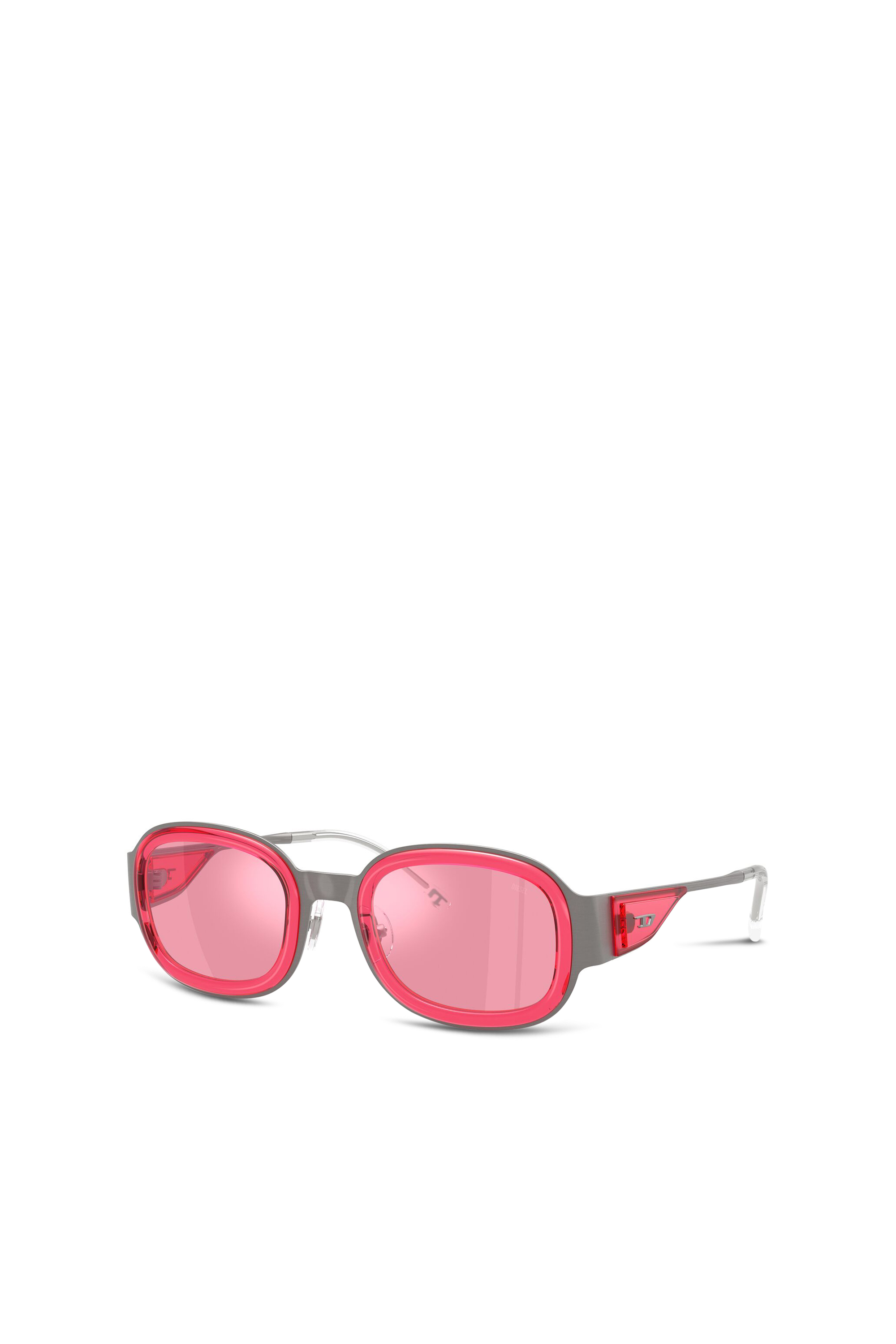 Diesel - 0DL1020, Unisex's Square sunglasses in Grey/Red - 1