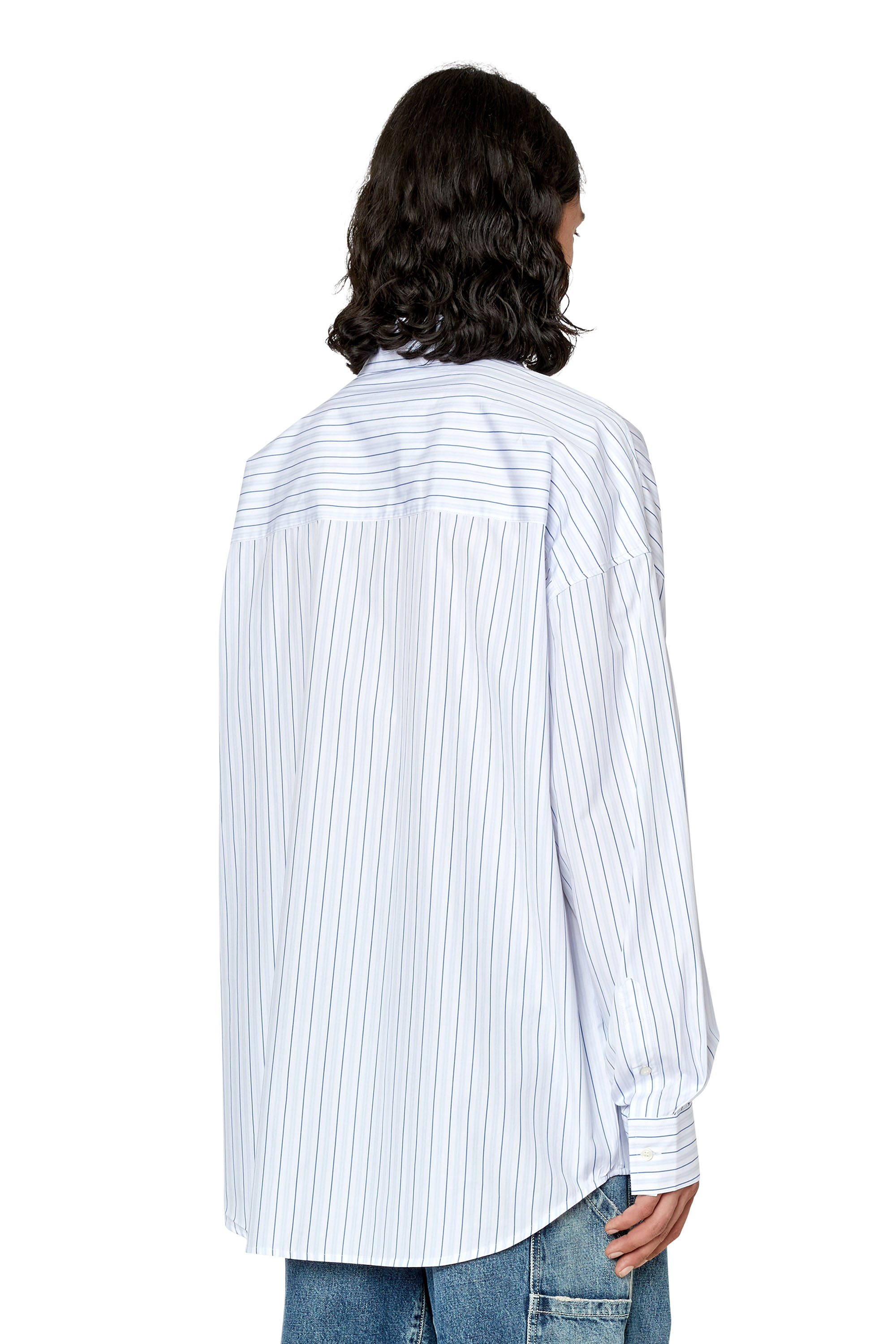 Diesel - S-DOUBLY-STRIPE, Blue/White - Image 2