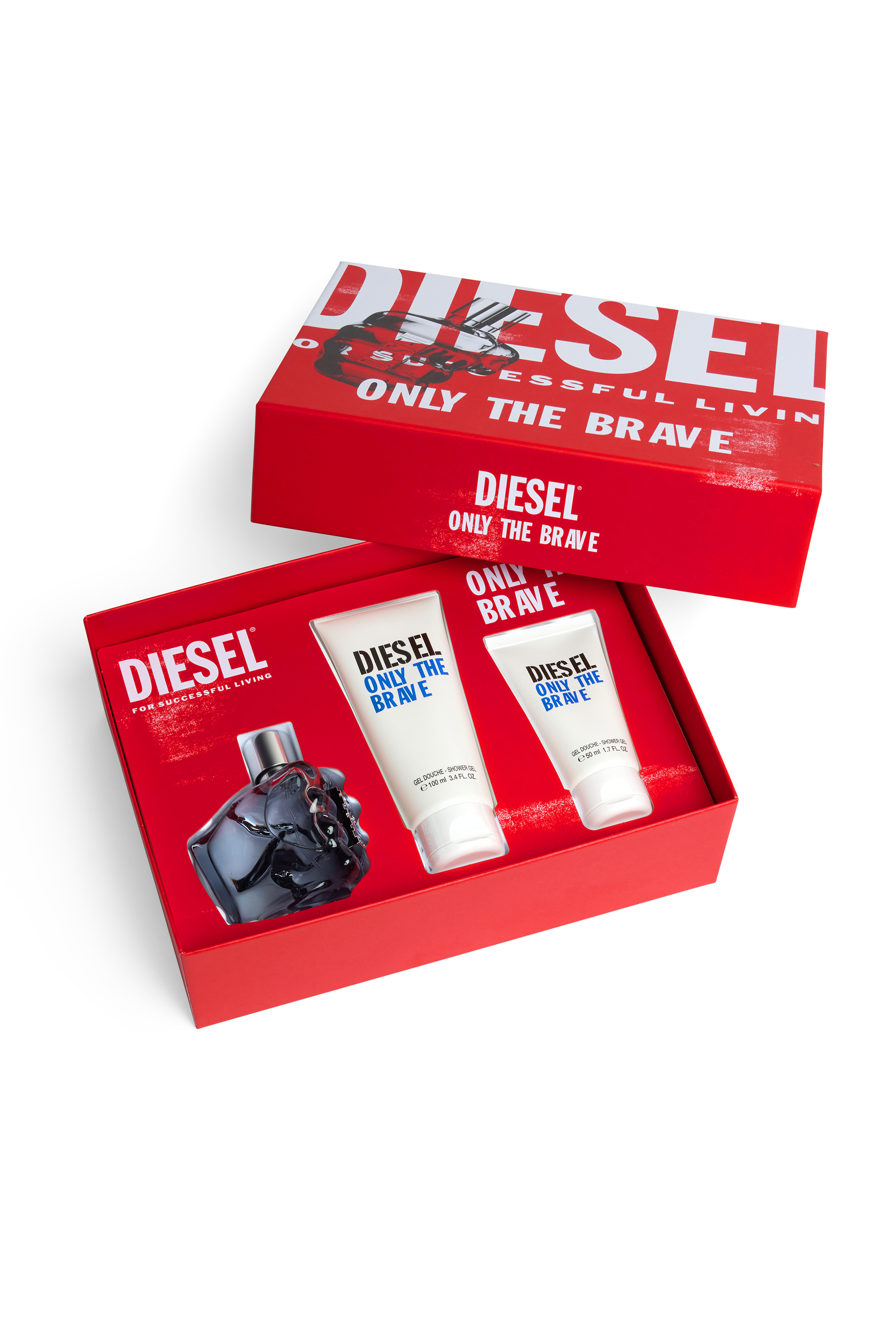 Diesel - ONLY THE BRAVE 75 ML GIFT SET FRAGRANCE, Man's Only The Brave Gift Set in Blue - 2