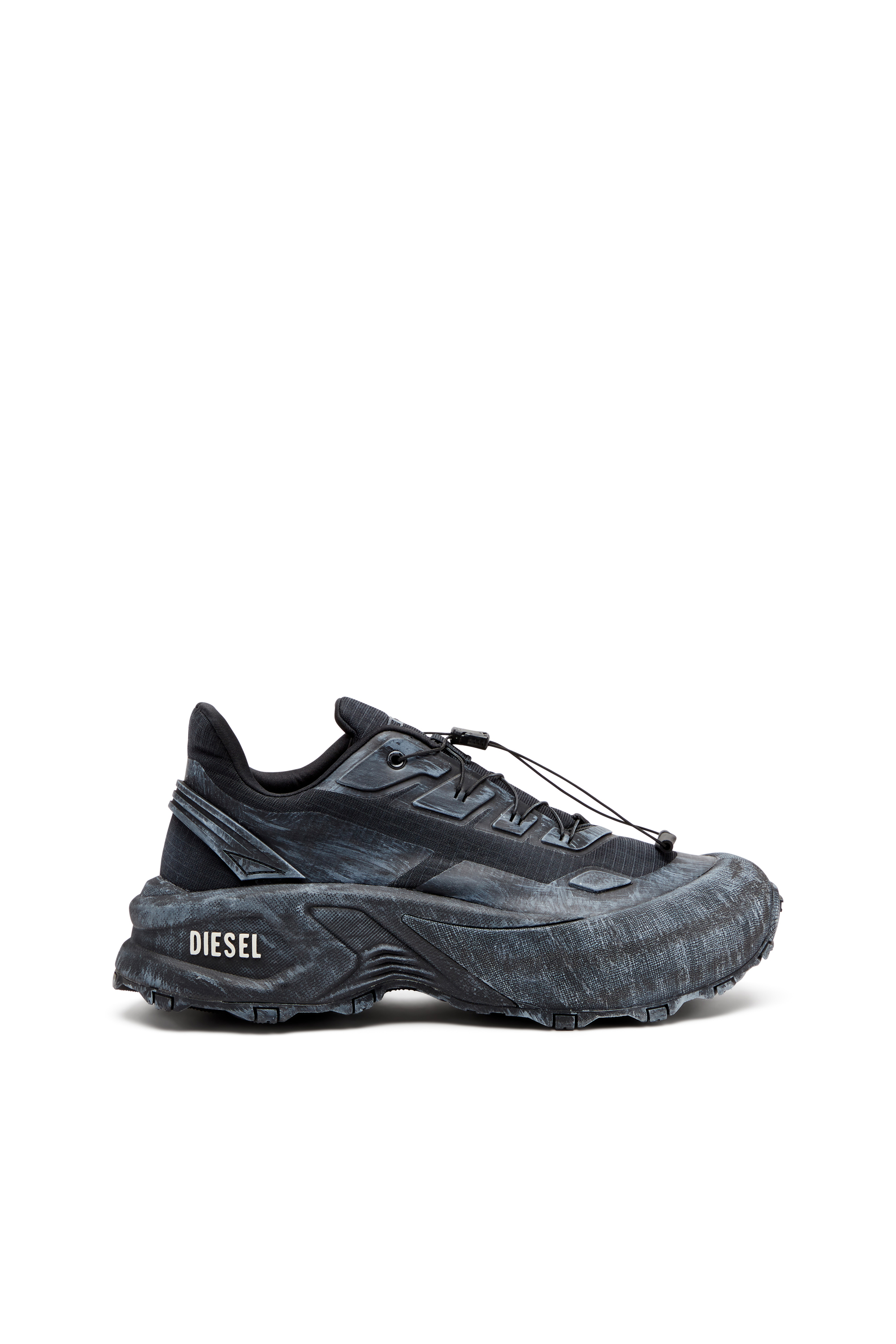 D-CAGE RUNNER, Black Diesel - D-CAGE RUNNER, Man's D-Cage Runner-Sneaker in Black - 1
