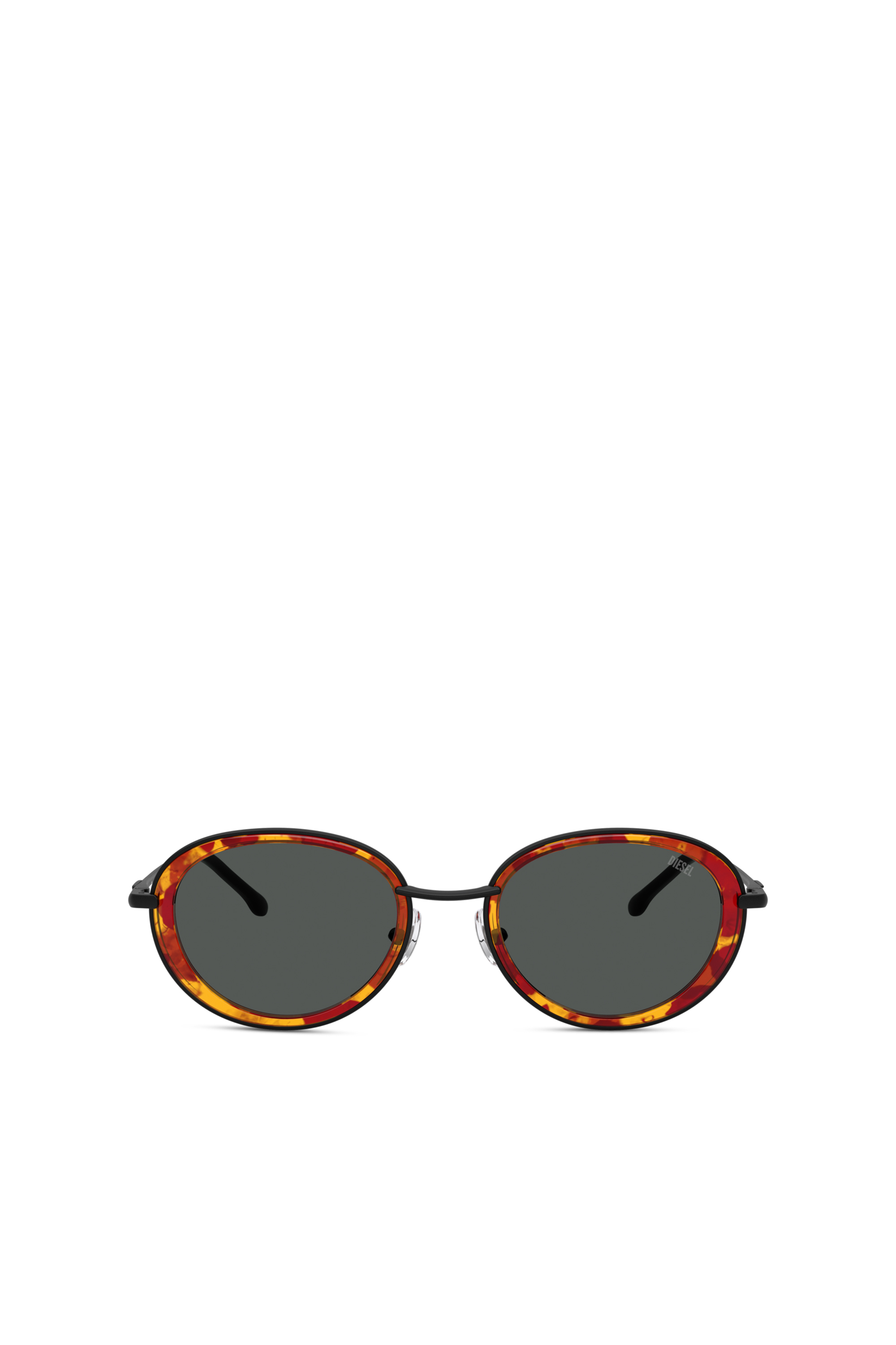 Diesel - 0DL1018, Unisex's Oval sunglasses in Black - 2