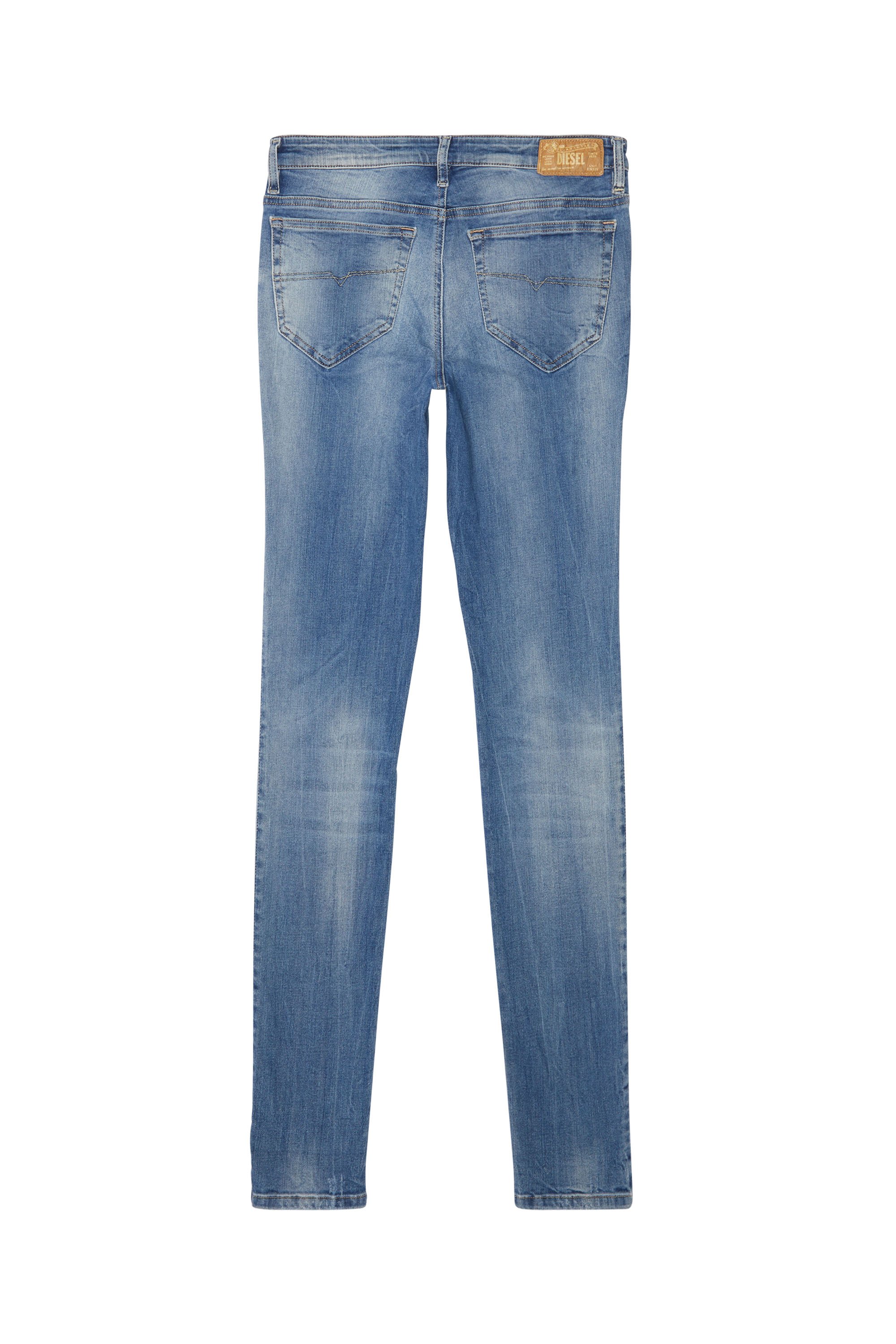 Diesel - SKINZEE, Woman's Diesel Woman - Jeans Medium blue in Medium blue - 2