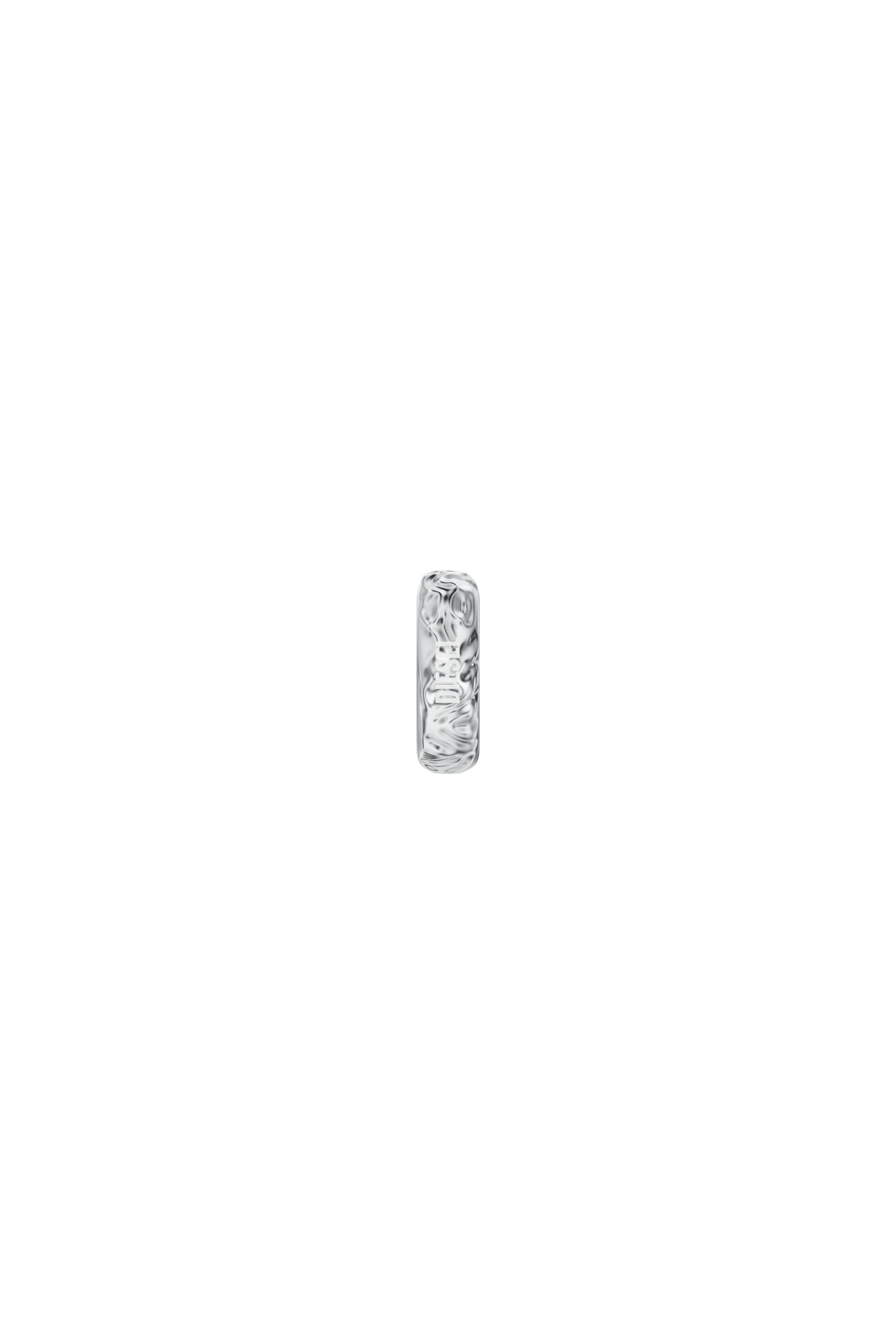 Diesel - DX1730040, Unisex's Stainless Steel Hoop Earring in Silver - 2