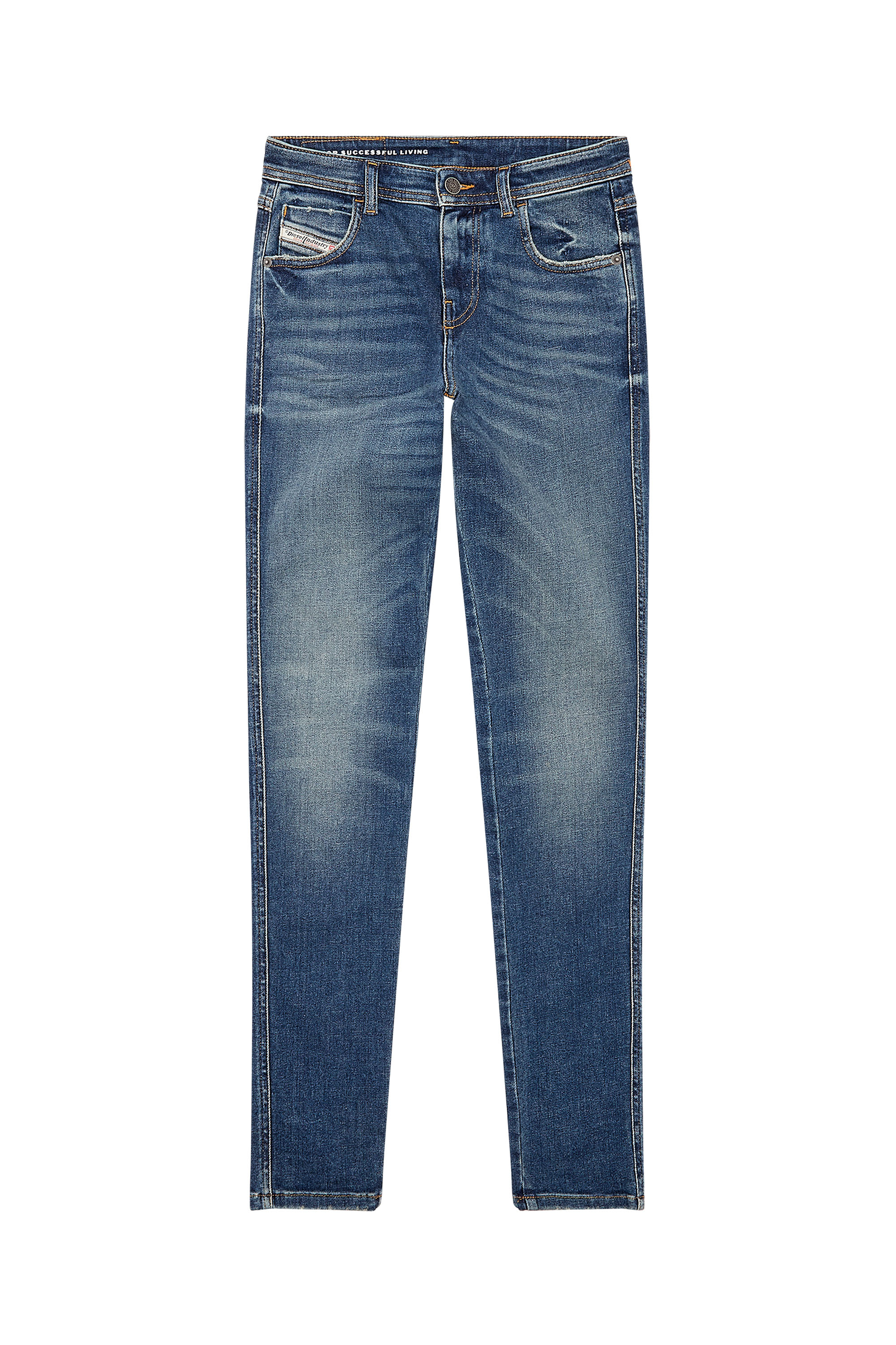 Diesel - Skinny Jeans 2015 Babhila 09G71, Dark Blue - Image 5