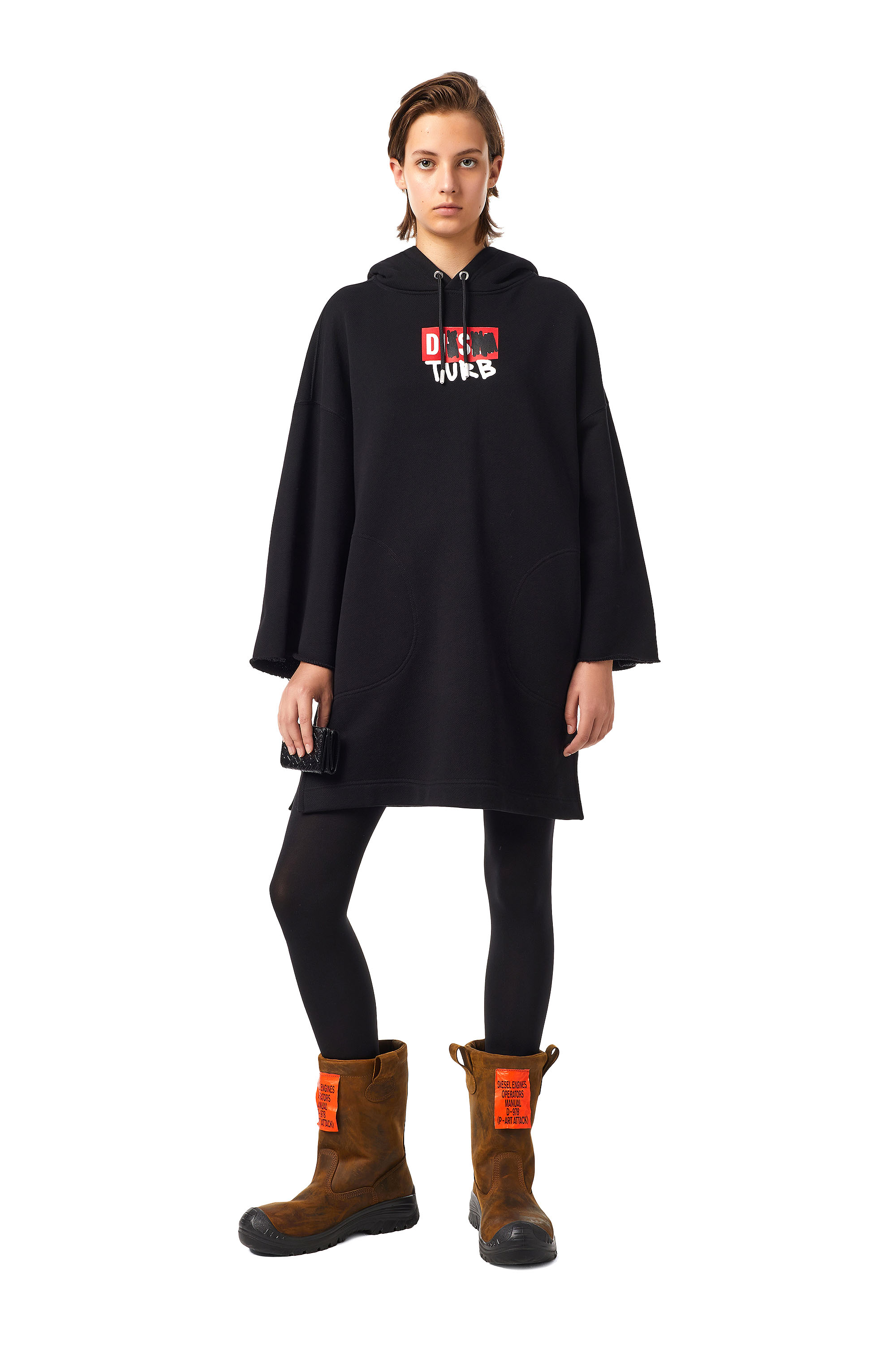 diesel hoodie dress