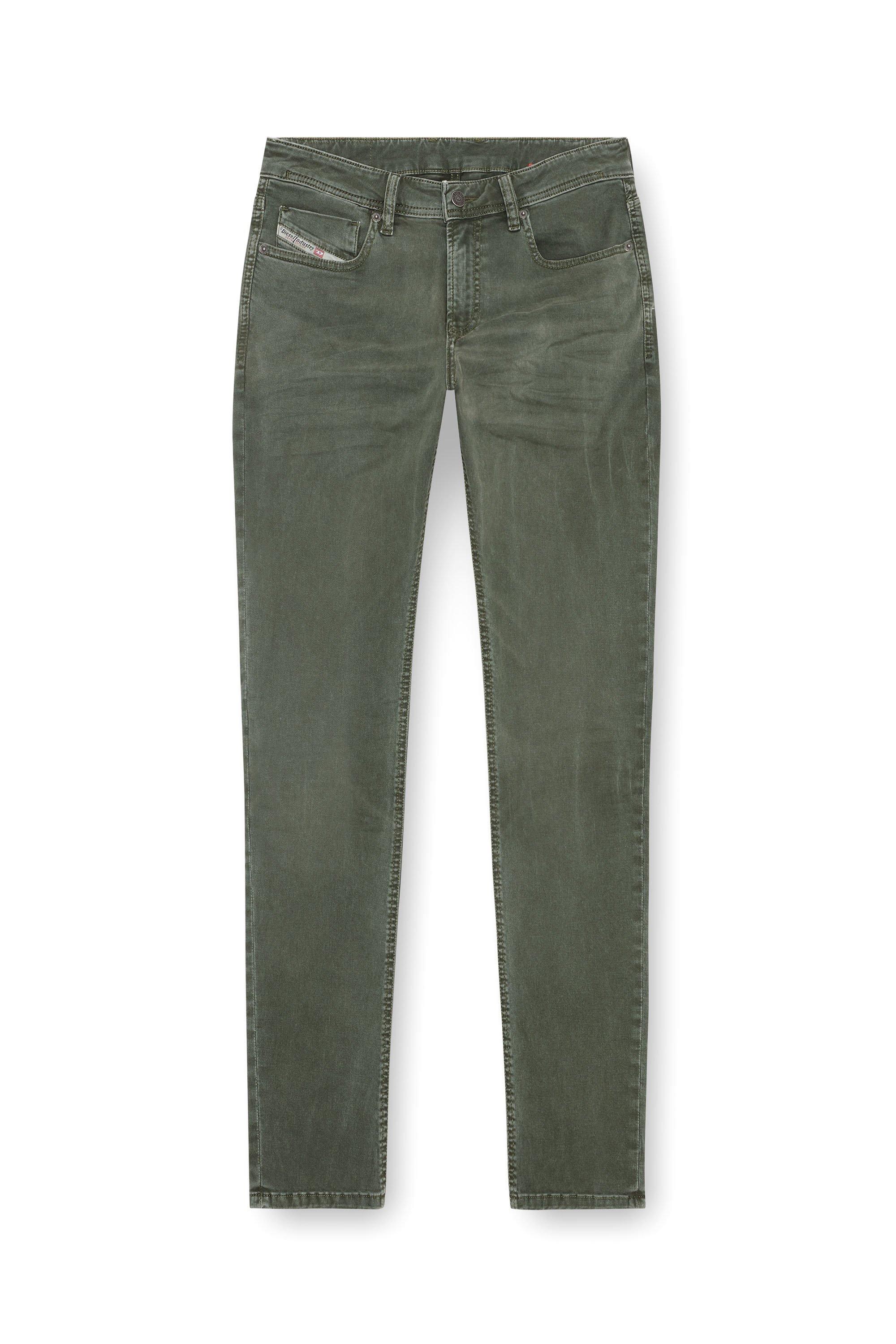 Diesel - Man Skinny Jeans 1979 Sleenker 0ENAK, Green - Image 3