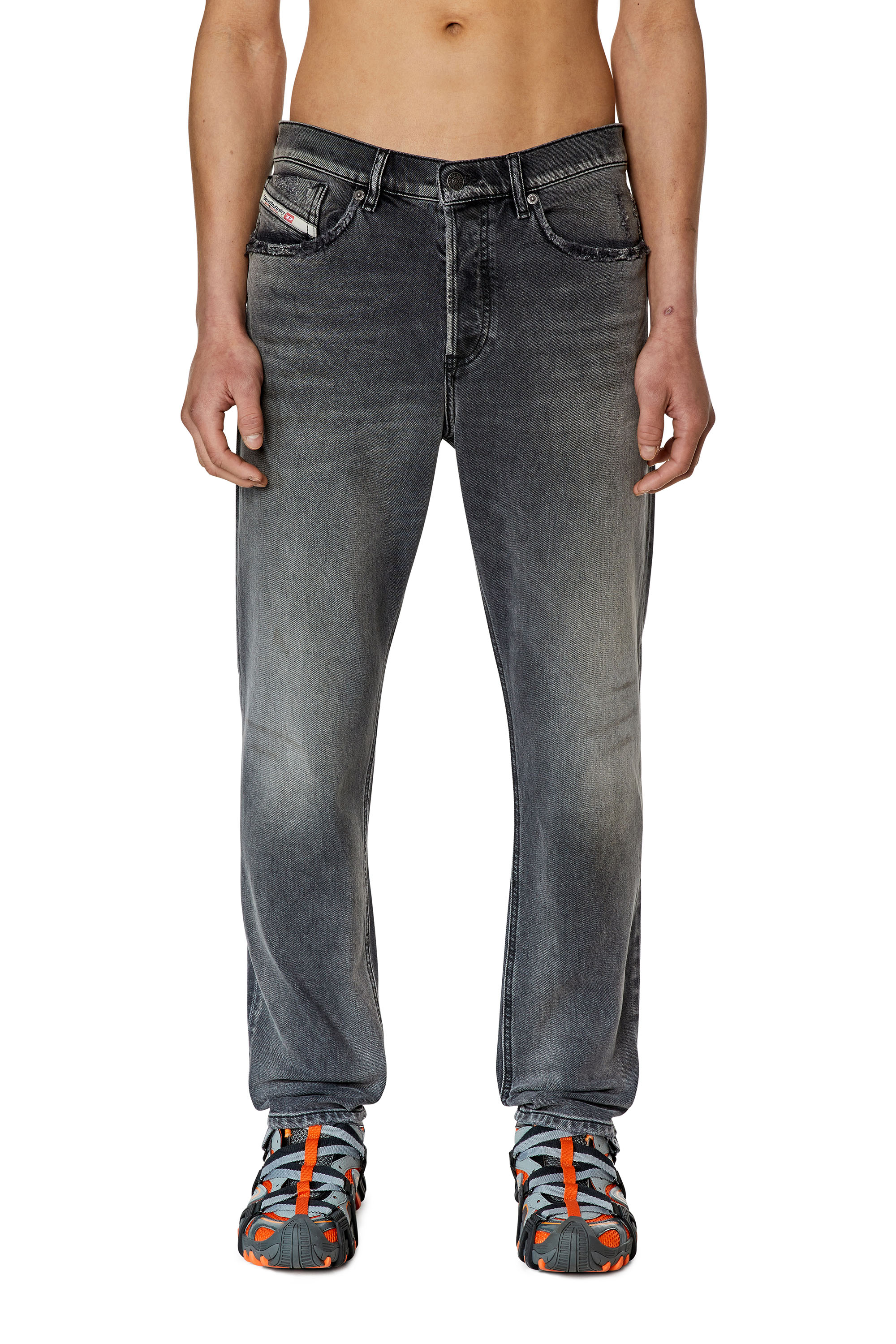 Diesel - 2005 D-Fining 09F17 Tapered Jeans, Black/Dark grey - Image 1