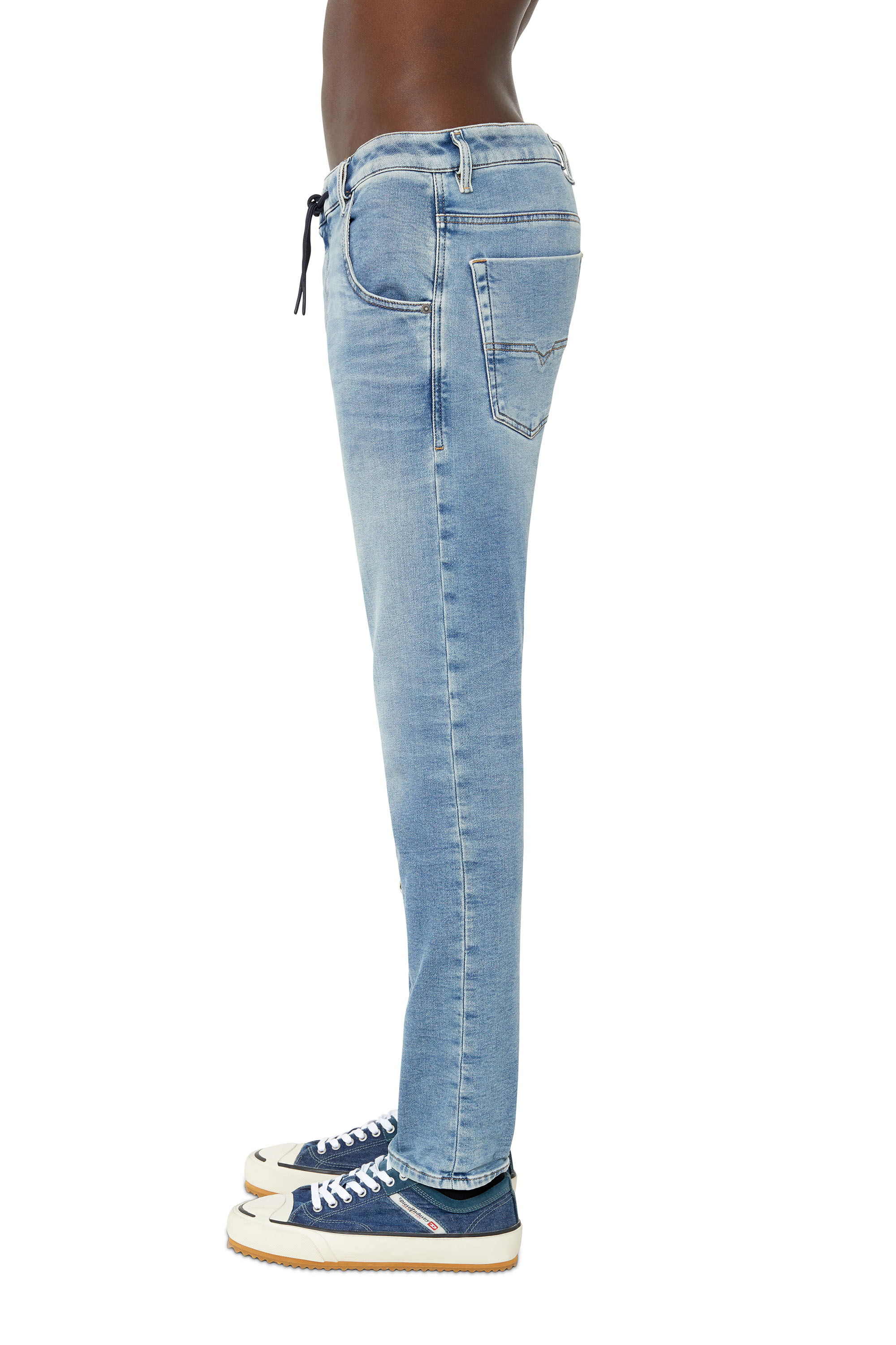 Diesel - Krooley JoggJeans® 068BA Tapered, Medium blue - Image 4