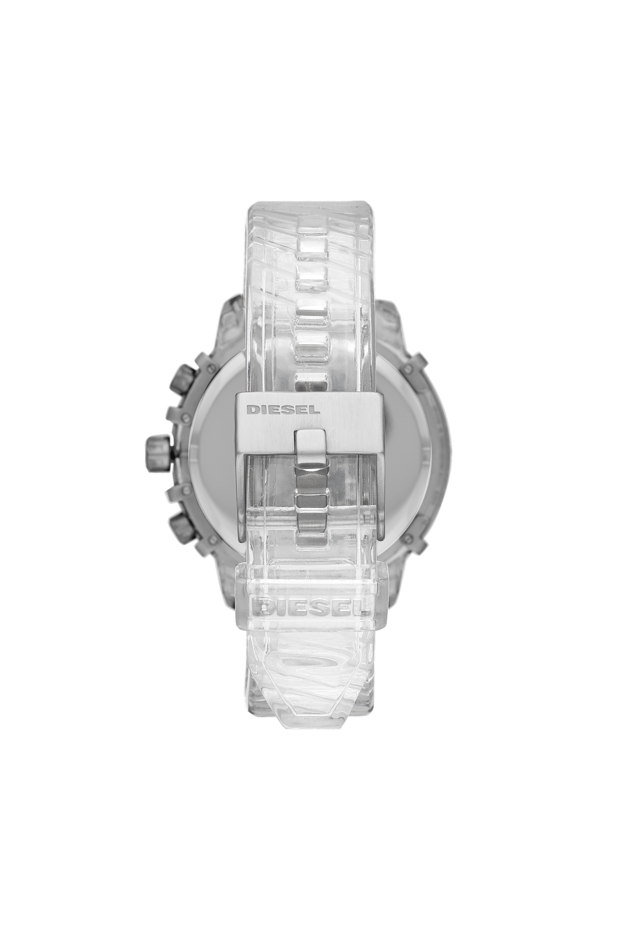 DZ4521 Man: Griffed chronograph white watch | Diesel