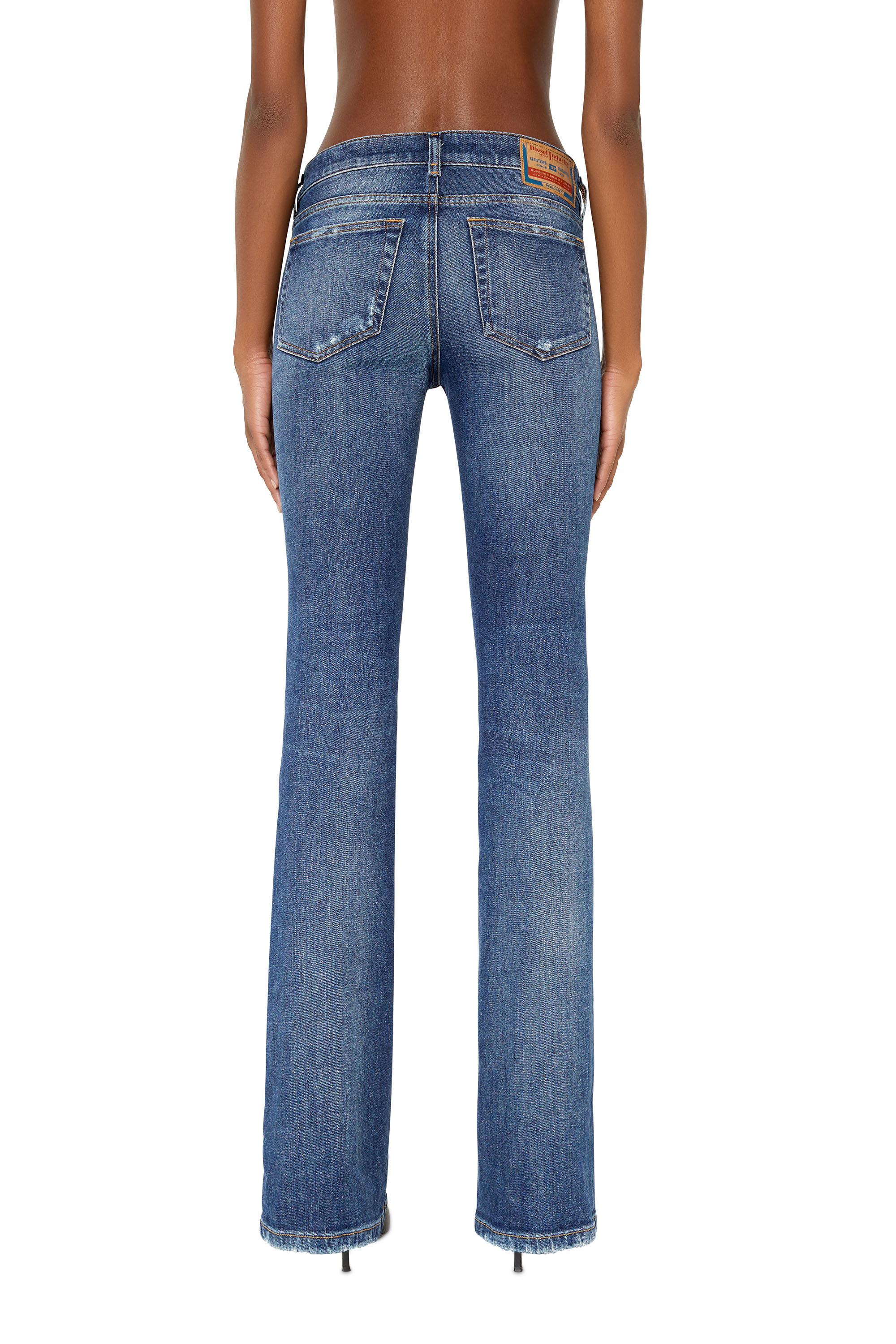Diesel - 1969 D-Ebbey 09E45 Bootcut and Flare Jeans, Medium blue - Image 3